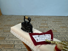 Load image into Gallery viewer, Dollhouse Miniature ~ Decorated Ironing Board Reutter Porcelain Germany

