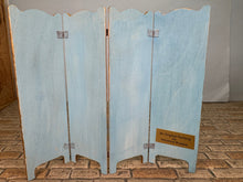 Load image into Gallery viewer, Dollhouse Miniature ~ Vintage Artisan Adrienne Browne Hand Painted 4 Piece Bunny Screen
