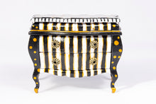 Load image into Gallery viewer, Dollhouse Miniature ~ Carol Sherry Bombe Chest Hand Painted
