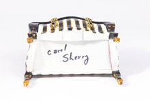 Load image into Gallery viewer, Dollhouse Miniature ~ Carol Sherry Bombe Chest Hand Painted
