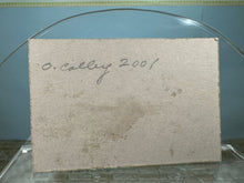 Load image into Gallery viewer, Dollhouse Miniature ~ Artist O. Calley Outdoor Flower Garden Painting
