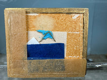 Load image into Gallery viewer, Dollhouse Miniature ~ Artist C. Sparrow Flowers and Birds Nest Painting
