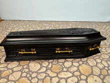 Load image into Gallery viewer, Dollhouse Miniature ~ JBM Australia Black Coffin Halloween
