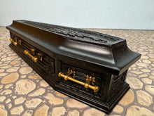 Load image into Gallery viewer, Dollhouse Miniature ~ JBM Australia Black Coffin Halloween
