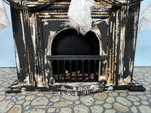 Load image into Gallery viewer, Dollhouse Miniature ~ Artisan Handmade Decorated Halloween Fireplace
