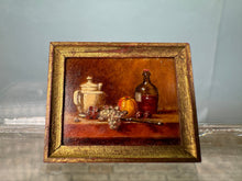 Load image into Gallery viewer, Dollhouse Miniature ~ Artist Leslie Smith 2011 &quot;Still Life With Teapot&quot; Reproduction J.S Chardin

