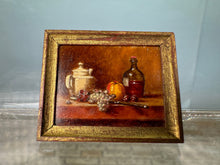 Load image into Gallery viewer, Dollhouse Miniature ~ Artist Leslie Smith 2011 &quot;Still Life With Teapot&quot; Reproduction J.S Chardin
