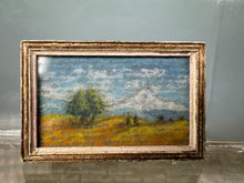 Load image into Gallery viewer, Dollhouse Miniature ~ Artist L Loyd Cook Country Side Rockies Framed Painting
