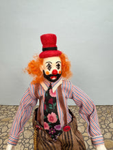 Load image into Gallery viewer, Dollhouse Miniature ~ Artisan Handmade Clown Doll
