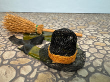 Load image into Gallery viewer, Dollhouse Miniature ~ Artisan Handmade Halloween Melted Witch Decoration
