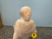 Load image into Gallery viewer, Dollhouse Miniature ~ Artisan  Handmade Halloween Decoration Mummy On Tire Swing
