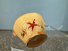 Load image into Gallery viewer, Dollhouse Miniature ~ Artisan Handmade Hand Painted Decorated Beach Bucket
