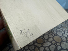 Load image into Gallery viewer, Dollhouse Miniature ~ Vintage Artisan Jan Ginger 1992 Handmade Hand Painted Peach Tree Kitchen Cupboard
