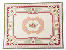 Load image into Gallery viewer, Needlepoint Rug 8&quot; x 10&quot; Aubusson (2)
