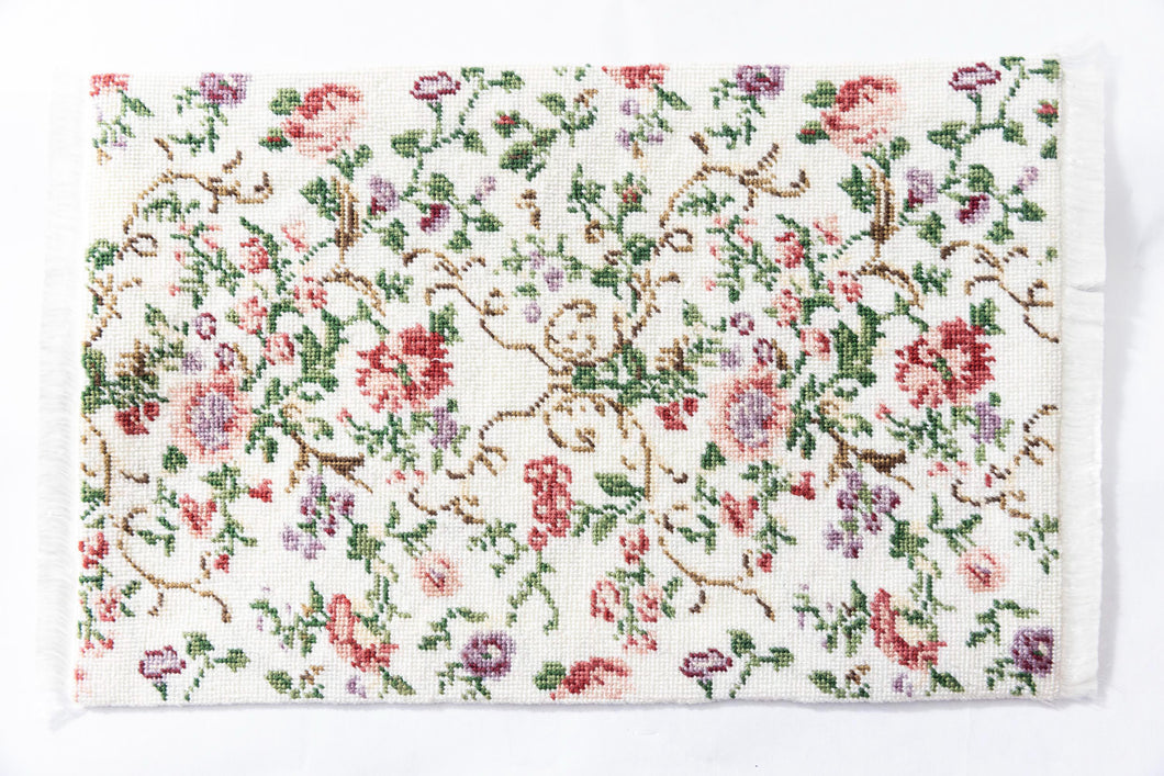 Dollhouse Miniature ~ Needlepoint Rug 6