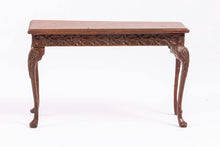 Load image into Gallery viewer, Dollhouse Miniature ~ Handmade Wodoen Side Table / Sofa Table - Lefkowitz Collection
