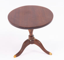 Load image into Gallery viewer, Handmade Pedestal Table with Brass Feet by IMPI - Lee Lefkowitz Estate

