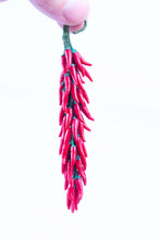 Load image into Gallery viewer, Dollhouse Miniature ~ Handmade Chili Peppers To Hang UP

