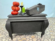 Load image into Gallery viewer, Dollhouse Miniature ~ Artisan Handmade Decorated Halloween Dresser
