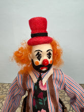 Load image into Gallery viewer, Dollhouse Miniature ~ Artisan Handmade Clown Doll
