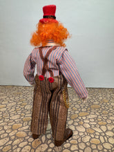 Load image into Gallery viewer, Dollhouse Miniature ~ Artisan Handmade Clown Doll
