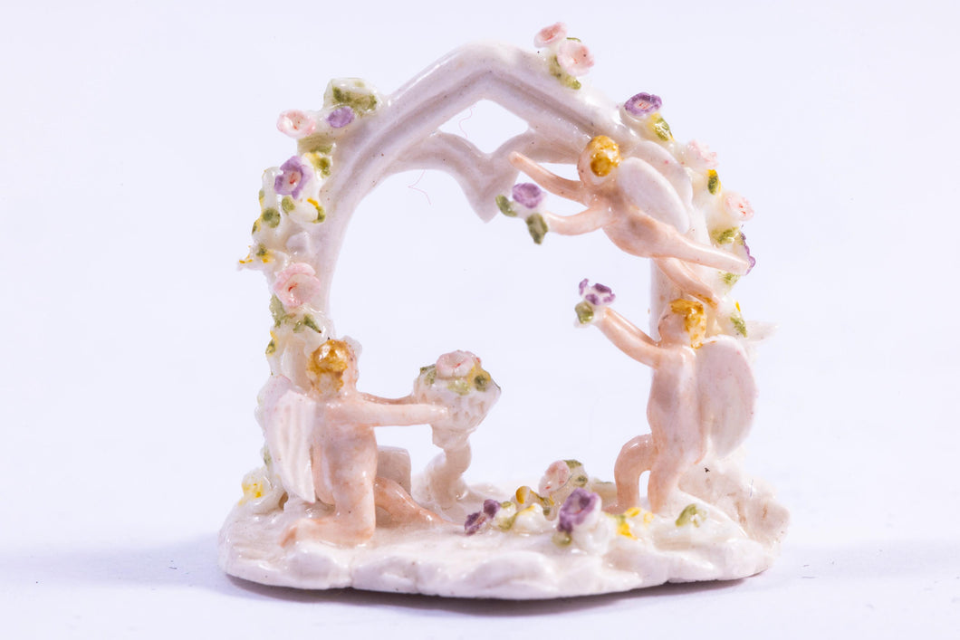 Dollhouse Miniature ~Jack Cashmere Decorative Angles with Arch - The Estate of Ursula Sauerberg