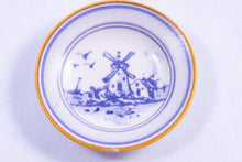 Load image into Gallery viewer, Dollhouse Miniature ~ England&#39;s Terry Curran Blue &amp; White Plate with Dutch Windmill - The Estate of Ursula Sauerberg
