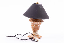 Load image into Gallery viewer, Dollhouse Miniature ~ Ray Whitledge Table Lamp - Terracotta with Black Shade
