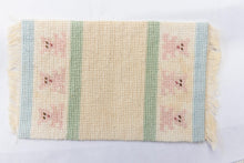 Load image into Gallery viewer, Needlepoint Rug -  Bears with Fringe
