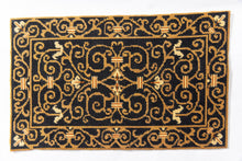 Load image into Gallery viewer, Dollhouse Miniature ~ Needlepoint Rug 6&quot; x 9 1/2&quot; Scrolls (2)
