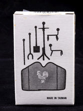 Load image into Gallery viewer, Dollhouse Miniature ~ Firescreen &amp; Fireplace Tools with Rooster Decor by Concord
