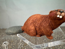 Load image into Gallery viewer, Dollhouse Miniature ~ Vintage 1991 Karen Phillips Handmade Beaver
