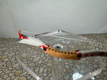 Load image into Gallery viewer, Dollhouse Miniature ~ Vintage Artisan Handmade Hand Painted Native American Bow

