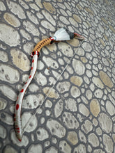 Load image into Gallery viewer, Dollhouse Miniature ~ Vintage Artisan Handmade Hand Painted Native American Bow
