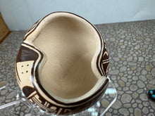 Load image into Gallery viewer, Dollhouse Miniature ~ Artisan Signed Southwestern Large Handmade Hand Painted Pottery Planter
