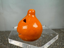 Load image into Gallery viewer, Dollhouse Miniature ~ Vintage  Artisan Alex Meiklejohn Handmade Halloween Porcelain Jack-o-lantern
