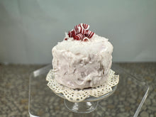 Load image into Gallery viewer, Dollhouse Miniature ~ Artisan Handmade 3 Layer Red Velvet Cake
