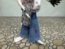 Load image into Gallery viewer, Dollhouse Miniature ~ Artisan Handmade Halloween Artist Painter Skeleton Doll
