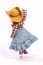 Load image into Gallery viewer, Dollhouse Miniature ~ Julie Stevens 1/4&quot; or 1:48 Cowgirl Doll -  The Estate of Ursula Sauerberg
