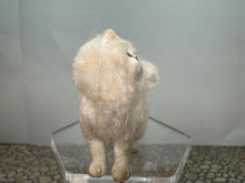 Load image into Gallery viewer, Dollhouse Miniature ~  Artisan Handmade OOAK White Cat
