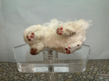 Load image into Gallery viewer, Dollhouse Miniature ~  Artisan Handmade OOAK White Cat
