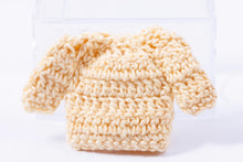 Load image into Gallery viewer, Dollhouse Miniature ~ Off White Hand Knit Child&#39;s Sweater - From Johnston Estate

