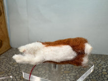 Load image into Gallery viewer, Dollhouse Miniature ~  Artisan Handmade OOAK Fluffy Orange Cat Standing Up
