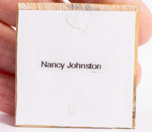 Load image into Gallery viewer, Dollhouse Miniature ~ Needlepoint Wall Hanging with Pretty Colorful Trees - Johnston Collection
