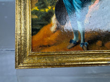 Load image into Gallery viewer, Dollhouse Miniature ~ Vintage Artist Ahen &quot;The Blue Boy&quot; Thomas Gainsborough Reproduction Painting
