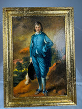 Load image into Gallery viewer, Dollhouse Miniature ~ Vintage Artist Ahen &quot;The Blue Boy&quot; Thomas Gainsborough Reproduction Painting
