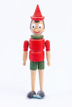 Load image into Gallery viewer, Dollhouse Miniature ~ David Krupick Wooden Toy Puppet Pinocchio - Ursula Sauerberg Estate
