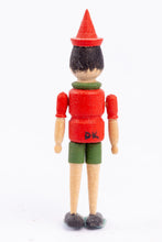 Load image into Gallery viewer, Dollhouse Miniature ~ David Krupick Wooden Toy Puppet Pinocchio - Ursula Sauerberg Estate
