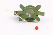 Load image into Gallery viewer, Dollhouse Miniature ~ David Krupick Wooden Turtle Toy - Ursula Sauerberg Estate
