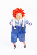 Load image into Gallery viewer, Dollhouse Miniature ~ Handmade Raggedy Ann &amp; Andy Dolls - Ursula Sauerberg Estate
